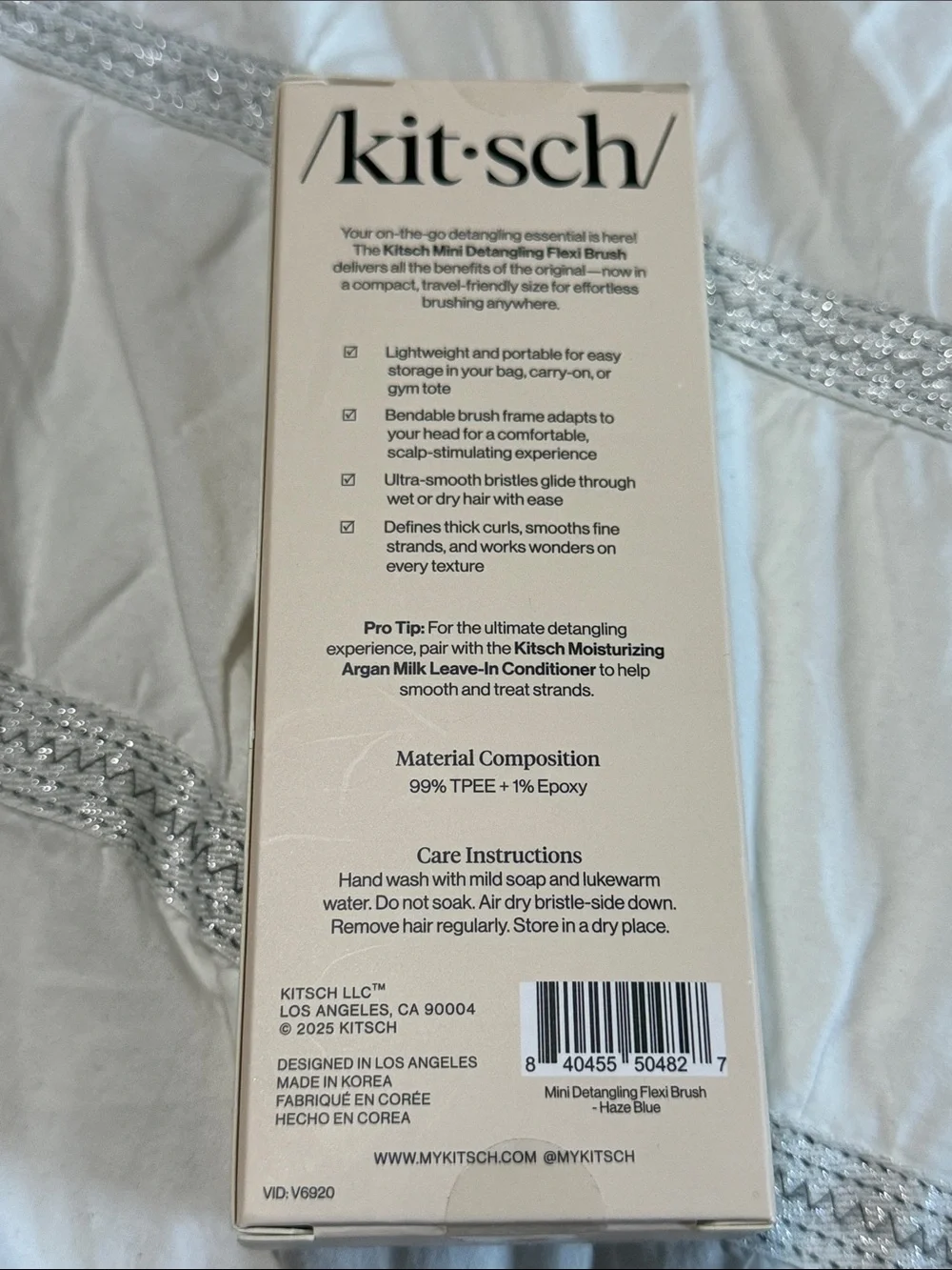 Kitsch Mini Detangling Flexi Brush - Picture 2 of 2